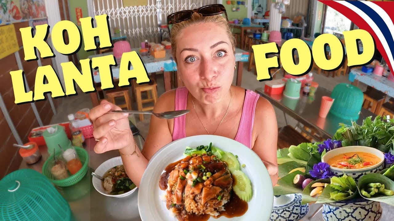 Where To Eat Thai food in KOH LANTA Thailand 🇹🇭