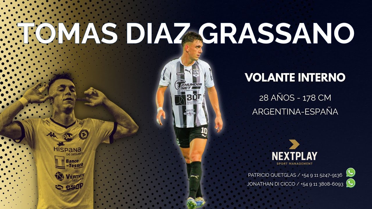 TOMAS DIAZ GRASSANO - VOLANTE INTERNO -  ARG-ESP