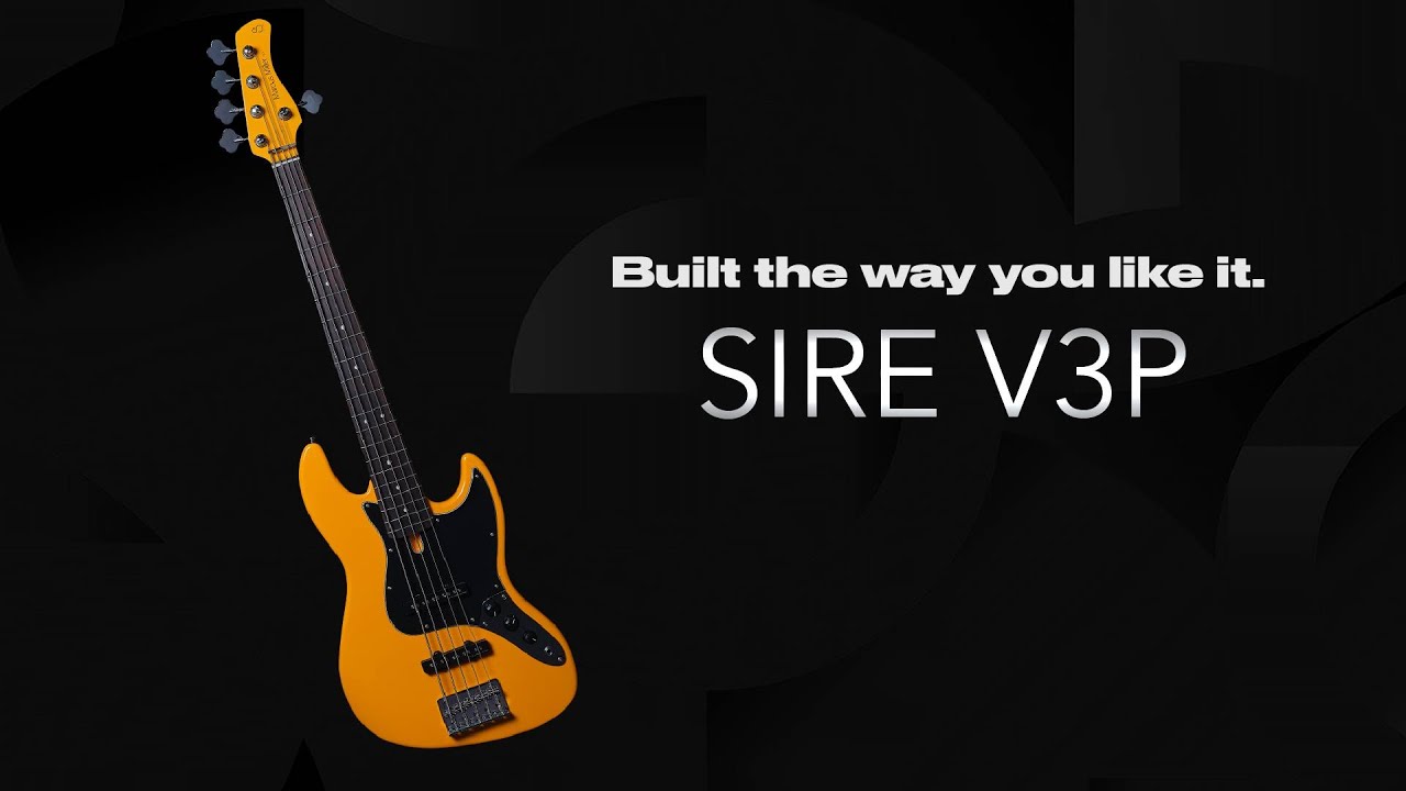 Sire V3P | Handy Passive Versatile Bass | Marcus Miller Lineup
