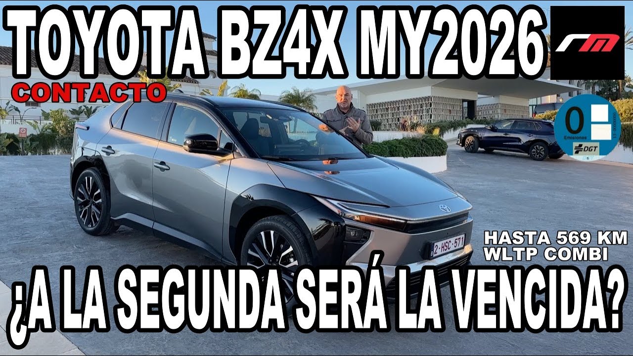 TOYOTA BZ4X 2026 | SUV-D BEV | ELECTRICO | CONTACTO | revistadelmotor.es