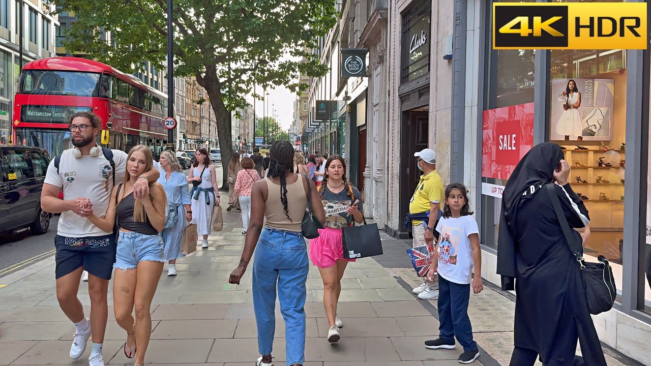 A Midsummer's Meander: Central London's Scenic Routes [4K HDR]