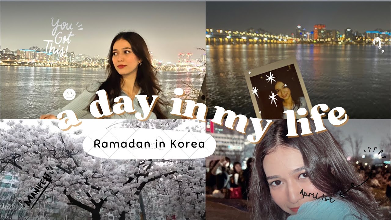 [EP9] Ramadan in Korea🇰🇷- Yeouido Hanriver Date, just eating and spending quality time