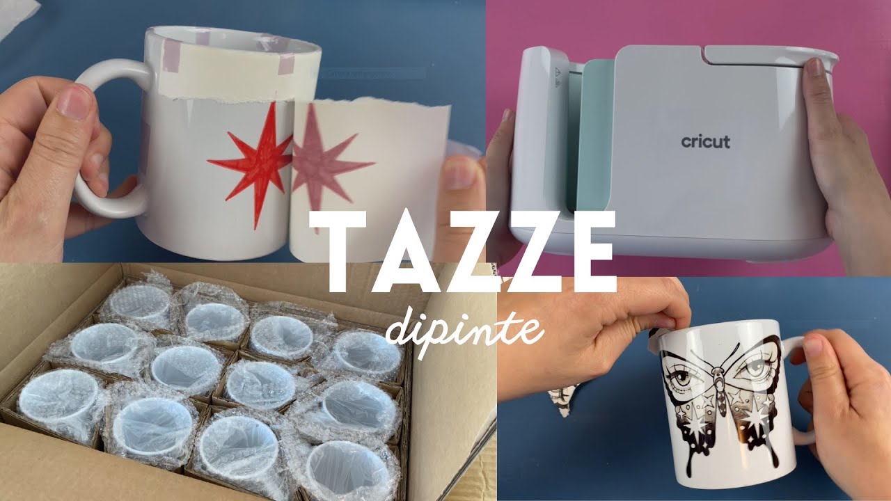 DIPINGO SULLE TAZZE con la CRICUT MUG PRESS - UNBOXING e LA MIA PRIMA TAZZA