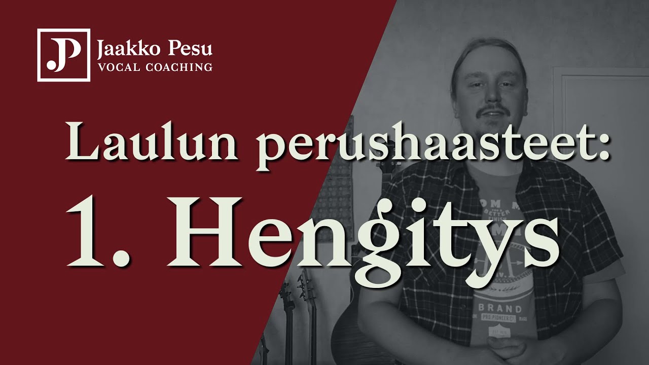 Laulajan perusongelmat osa 1: Hengitys