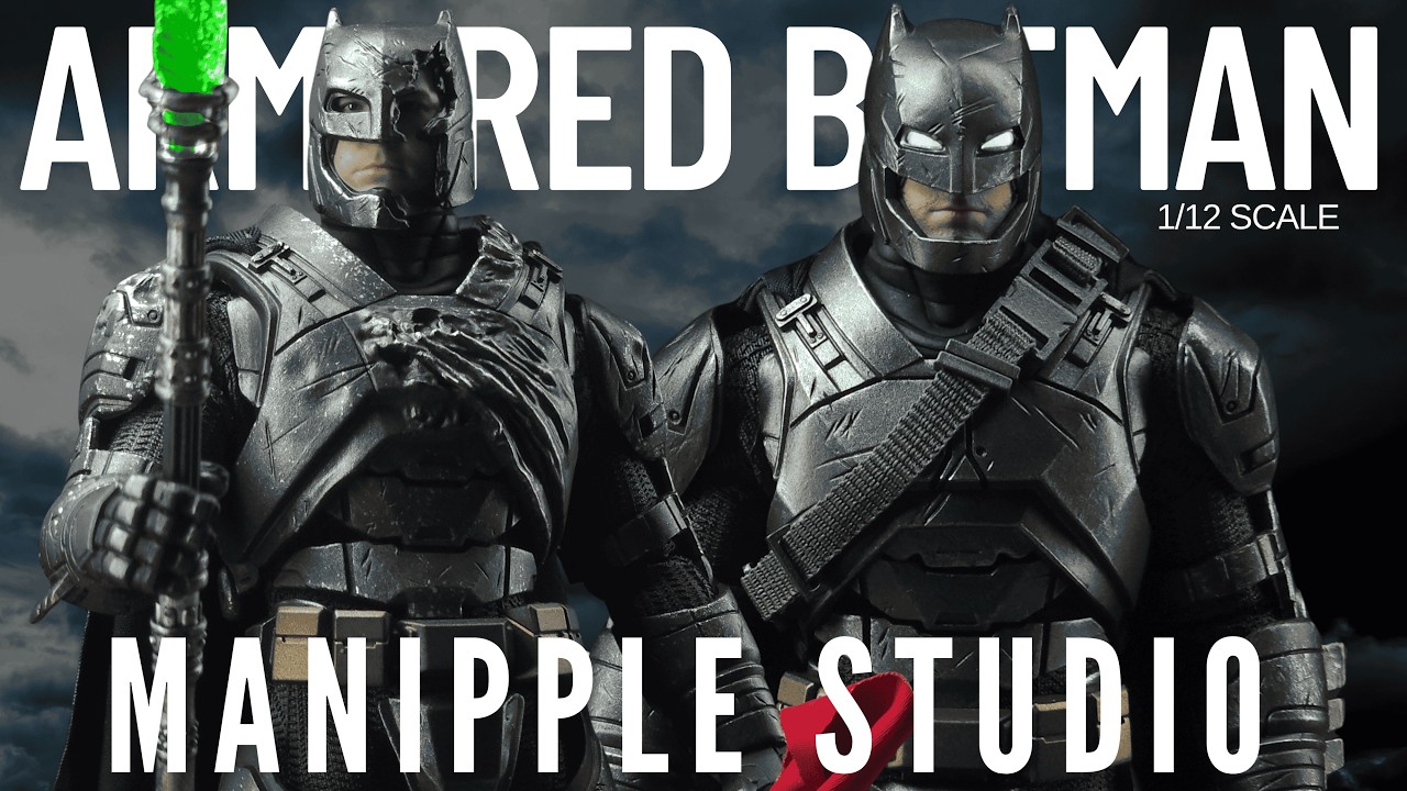 Manipple Studio | Бронированный Бэтмен, масштаб 1/12 (полный обзор)