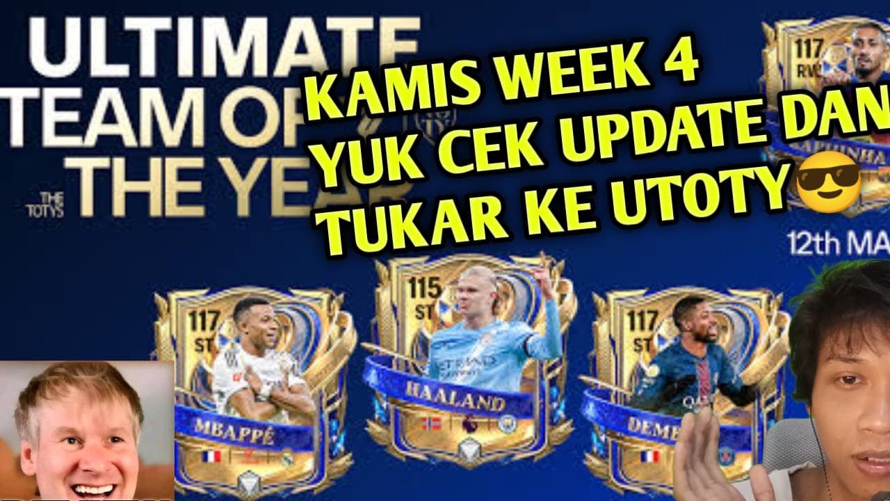 FC MOBILE LIVE, KAMIS WEEK 4 AKHIRNYA EVENT ULTIMATE TOTY DIMULAI YUK GACHA #shorts #fcmobile