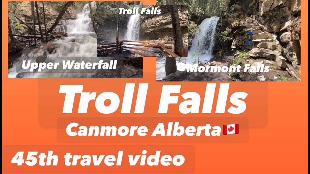 Canmore Kananaskis Troll Falls AB Canada