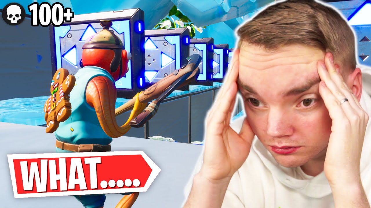 This Deathrun Was So Easy Until.... (Fortnite Creative Mode)