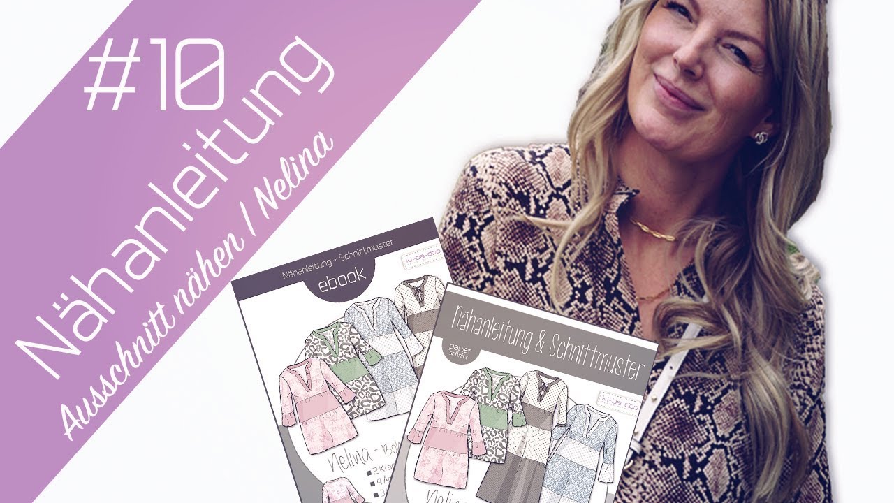 Nähanleitung Ausschnitt & Kragen zum Boho Kleid Nelina | Ki-ba-doo