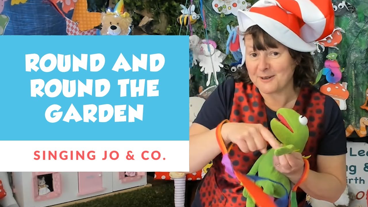 Round and Round the Garden Like a Teddy Bear | Singing Jo & Co.