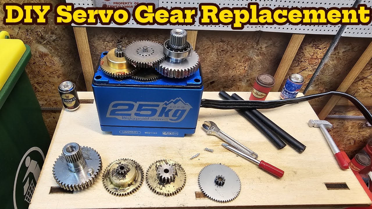 Power HD 25KG Don't Replace Servos, Replace Gears! Save Your $$$!
