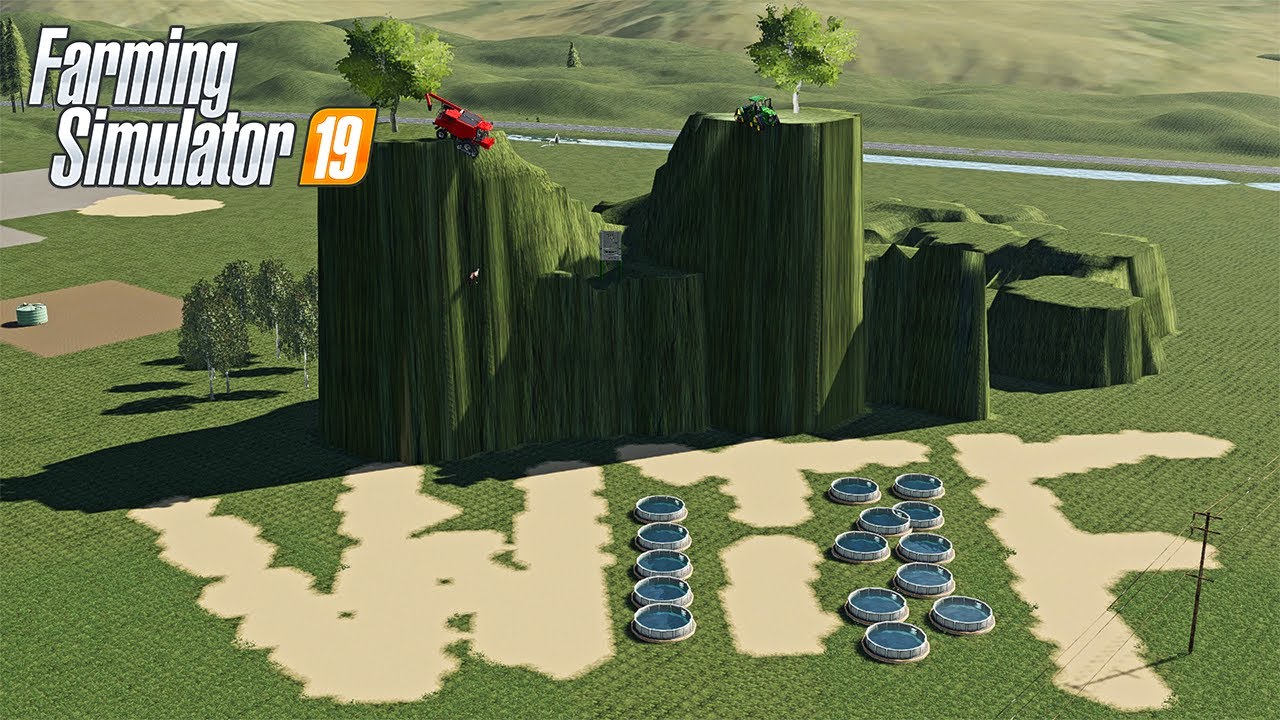 FLYING TRUCKS & GRAVITY DEFYING HORSES - FARMING SIMULATOR 19 (UNREALISTIC)