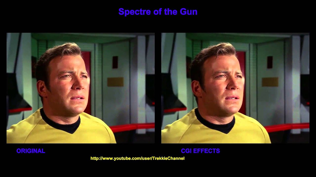 Star Trek - Spectre of the Gun - visual effects comparison