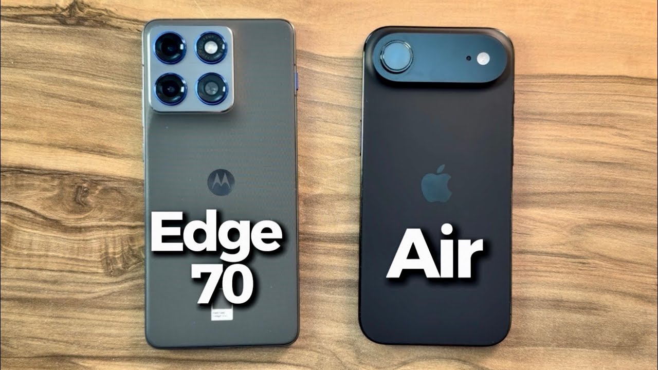 Motorola Edge 70 vs iPhone Air