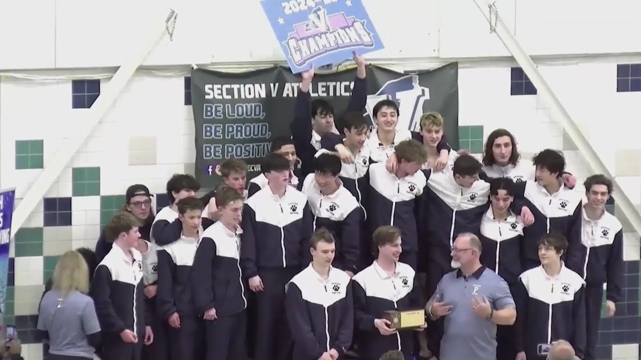 Pittsford boys swimming wins 23rd straight sectional title
