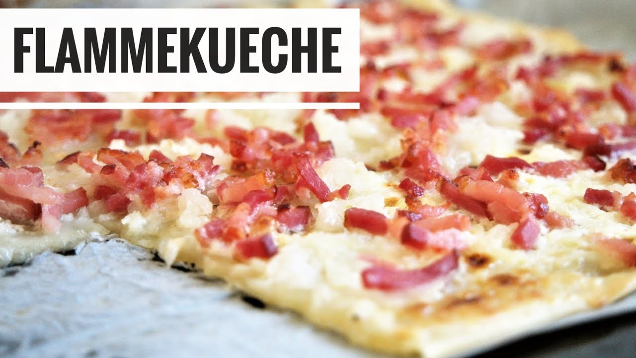 VRAIE FLAMMEKUECHE | RECETTE TRADITIONNELLE