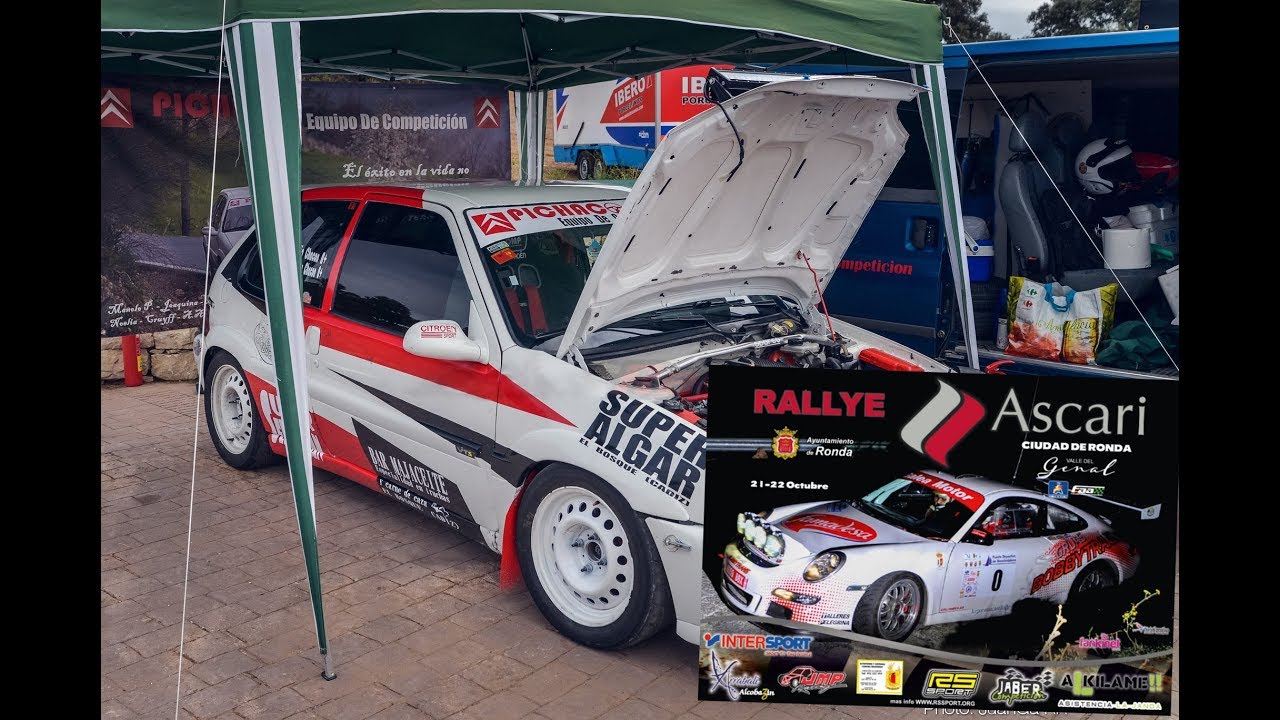 Rallye Ascari Ciudad de Ronda - Tramo Arrabali A1 - On Board Samuel Pichaco y Noelia Chacón