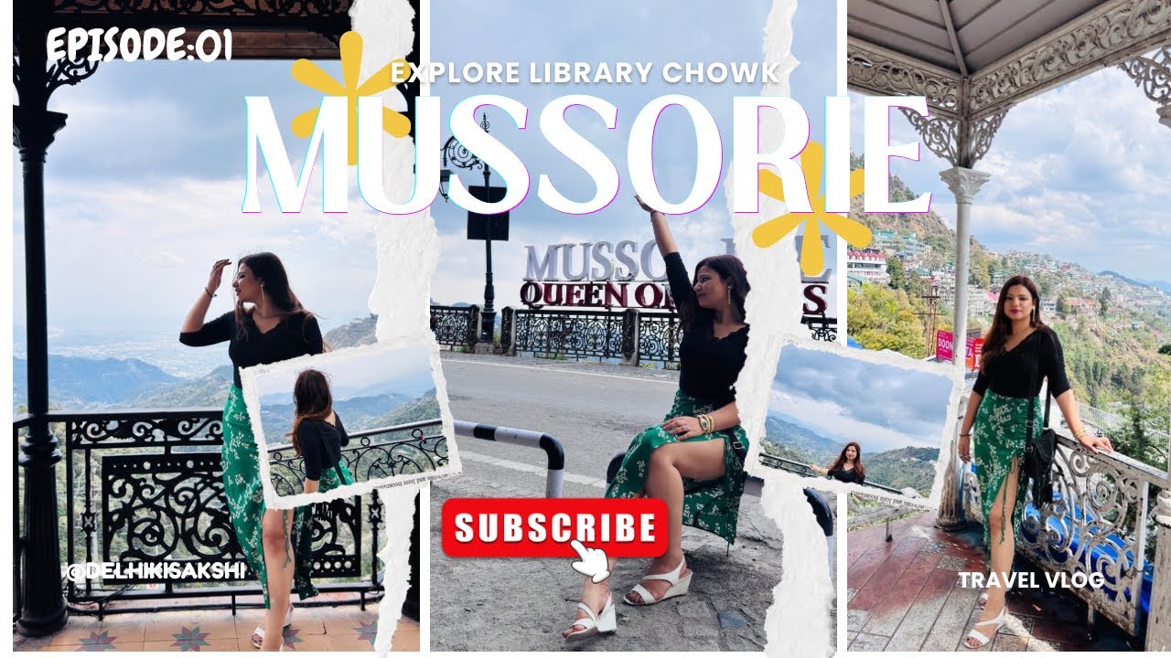 Mussoorie Series 👑 Begins! Mall Road, Views, Food & Hidden Gems 🌄 | Episode 1 Queen Vibes
