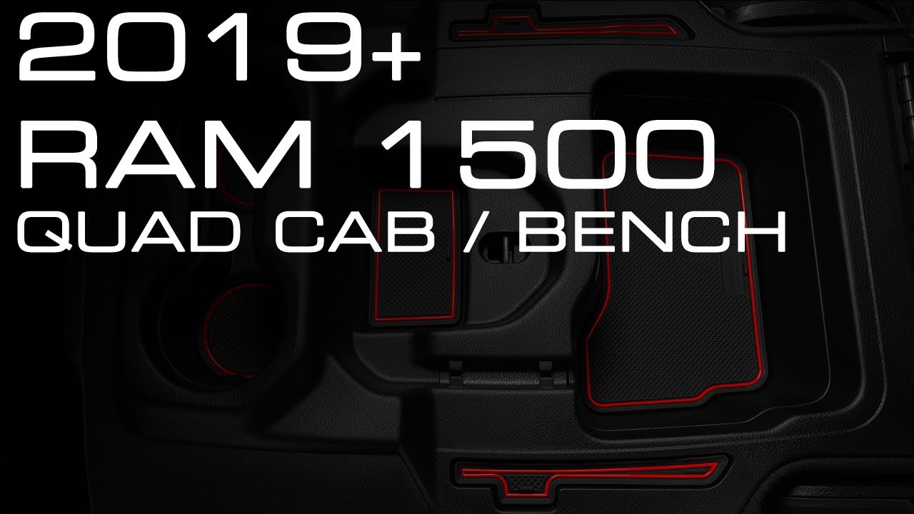 CupHolderHero for 2019+ Bench Quad Cab RAM 1500