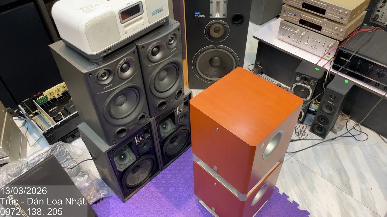 700k. Aiwa, Sub Yamaha, Pioneer V26, Sony 400w. Zin bãi Nhật. Trúc - Hưng Yên.   0972 138 205. 