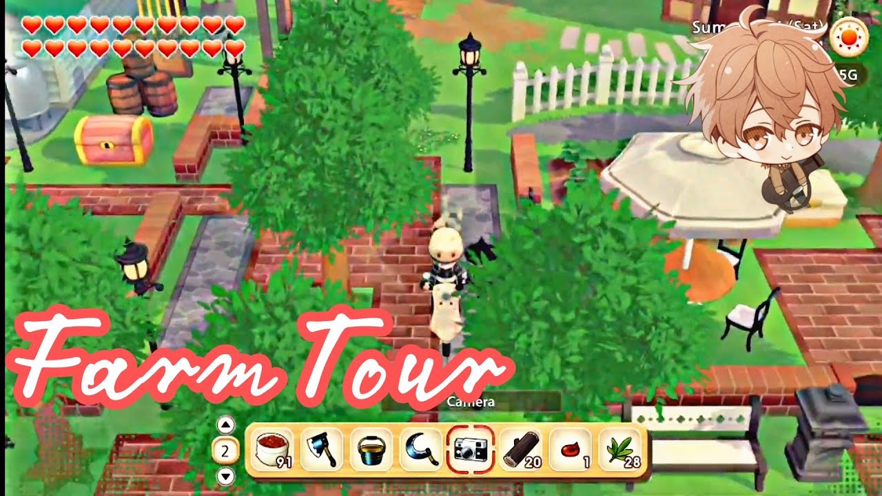 Story of Seasons : Pioneers of Olive Town Farm Tour + Save Game 🍍🌴🌻 (Steam)