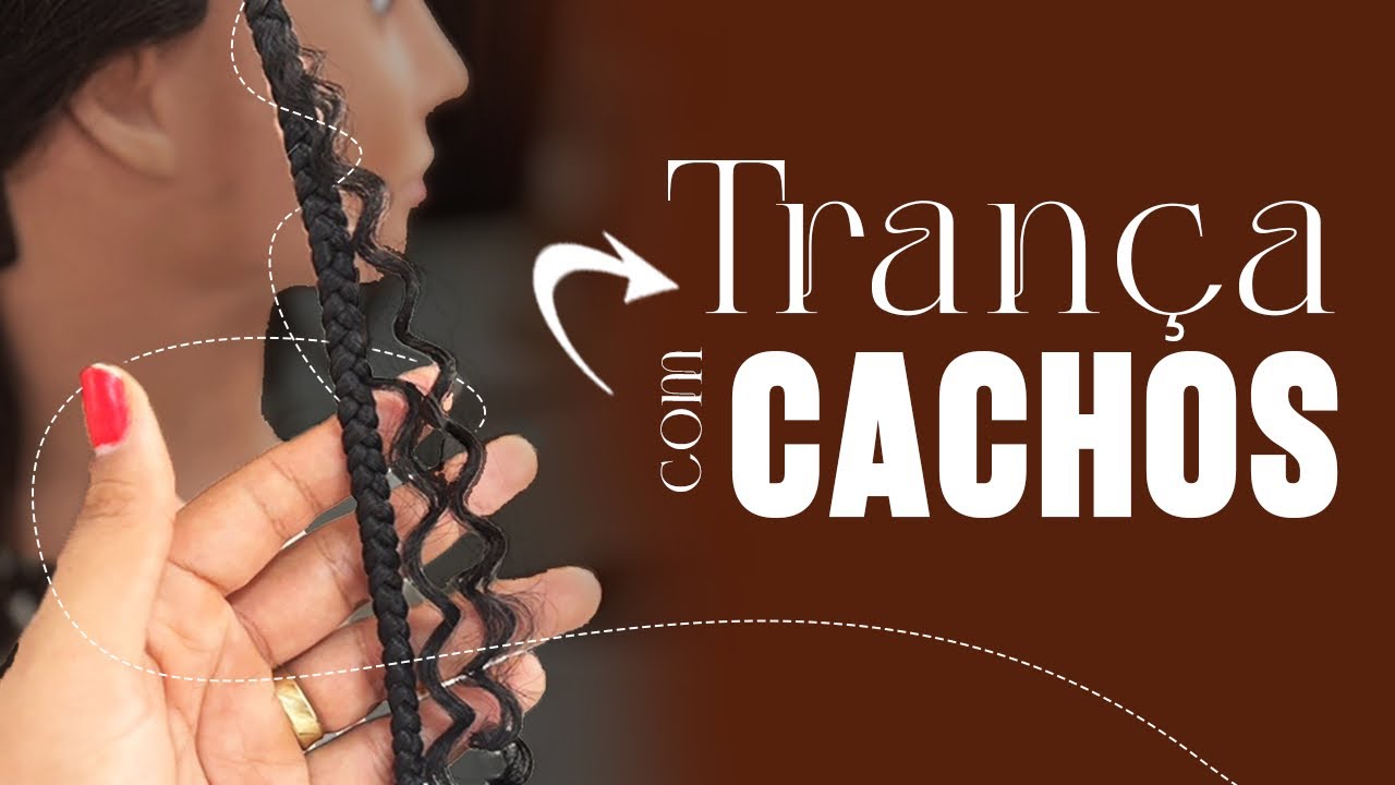COMO FAZER TRANÇA COM CACHOS (Gypsy Braids) ✨
