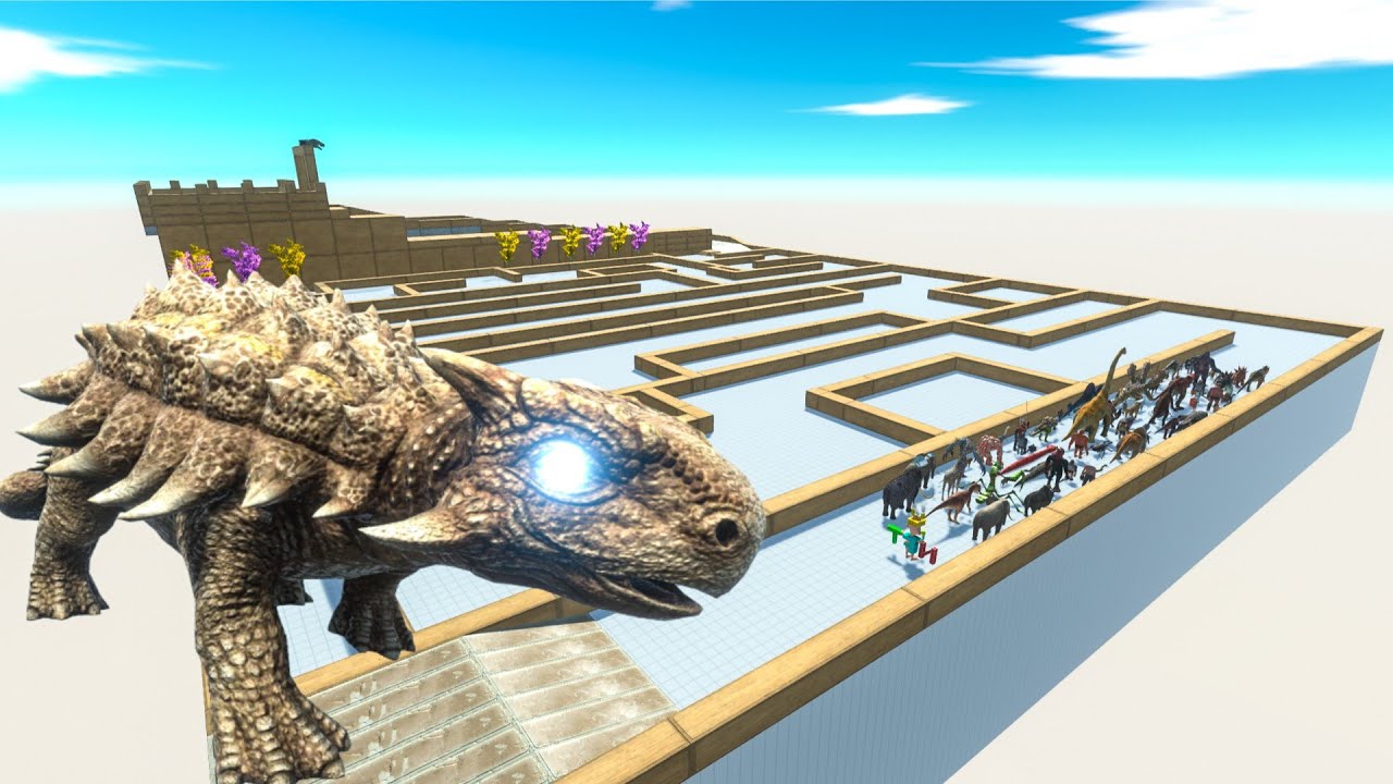 Epic Escape From Alien Ankylosaurus🦖👾 - Last Survivor😱 | ARBS