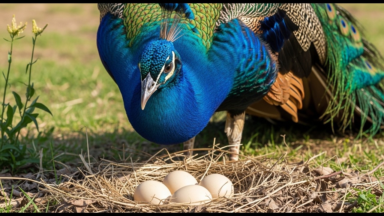 125 Days of Growth: Green Peafowl from Egg to Adulthood
