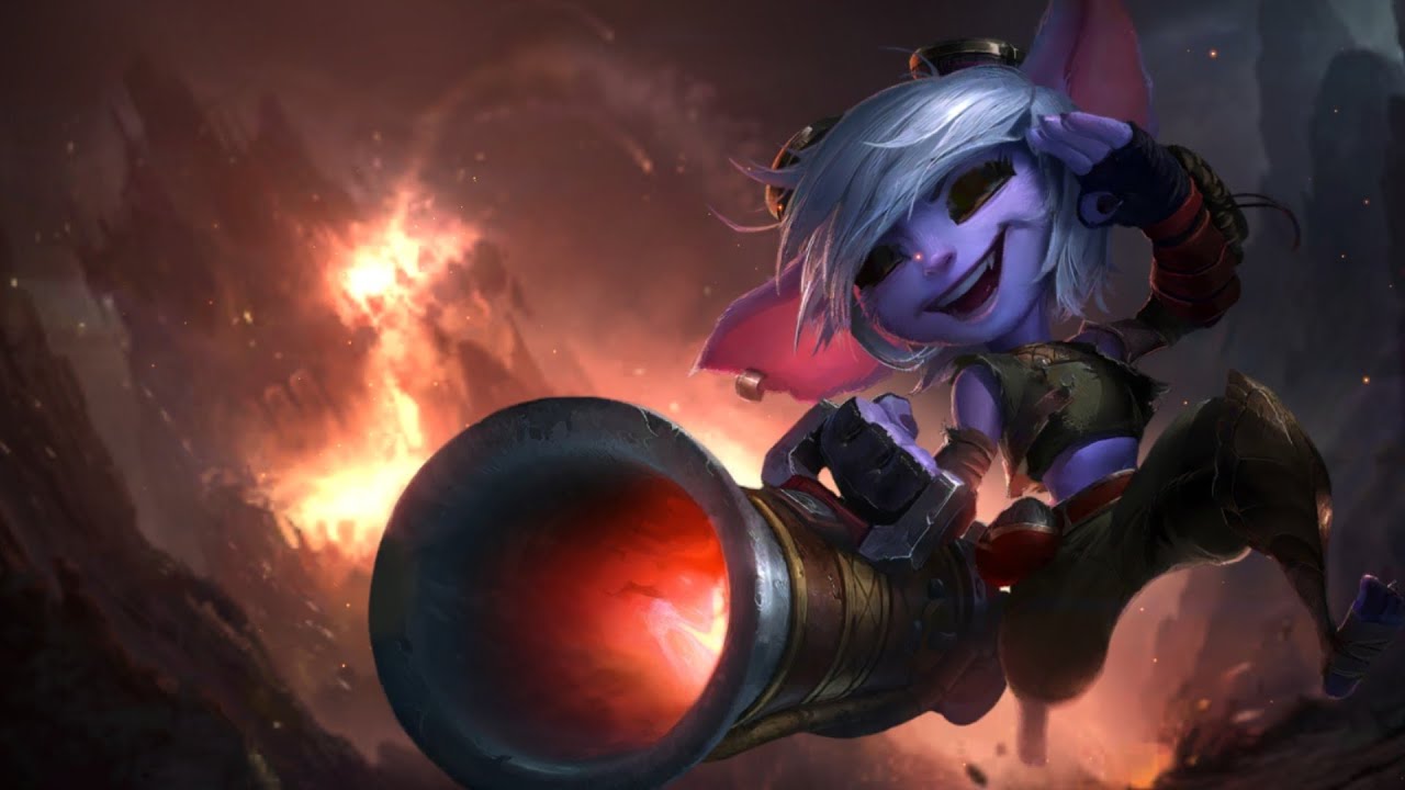 Tristana league of legends wild rift ability showcase