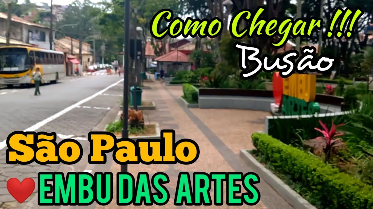 São Paulo x Embu das Artes # Metrô (Azul / Lilás) + EMTU 056