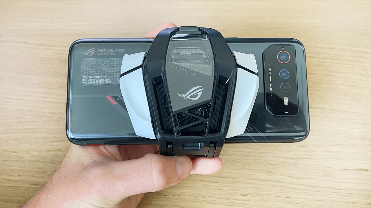 ASUS ROG 6 — самый мощный игровой телефон (РАСПАКОВКА + НАЛОЖЕННЫЙ МОБИЛЬНЫЙ СМАРТФОН)