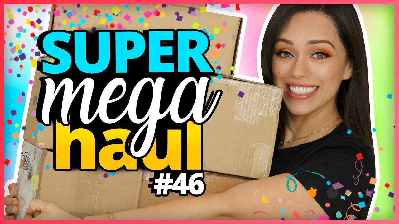 ROPA PARA POLLO, LLEGO MI iPHONE, MUCHISIMO MAQUILLAJE Y MAS! | SUPER MEGA HAUL # 46