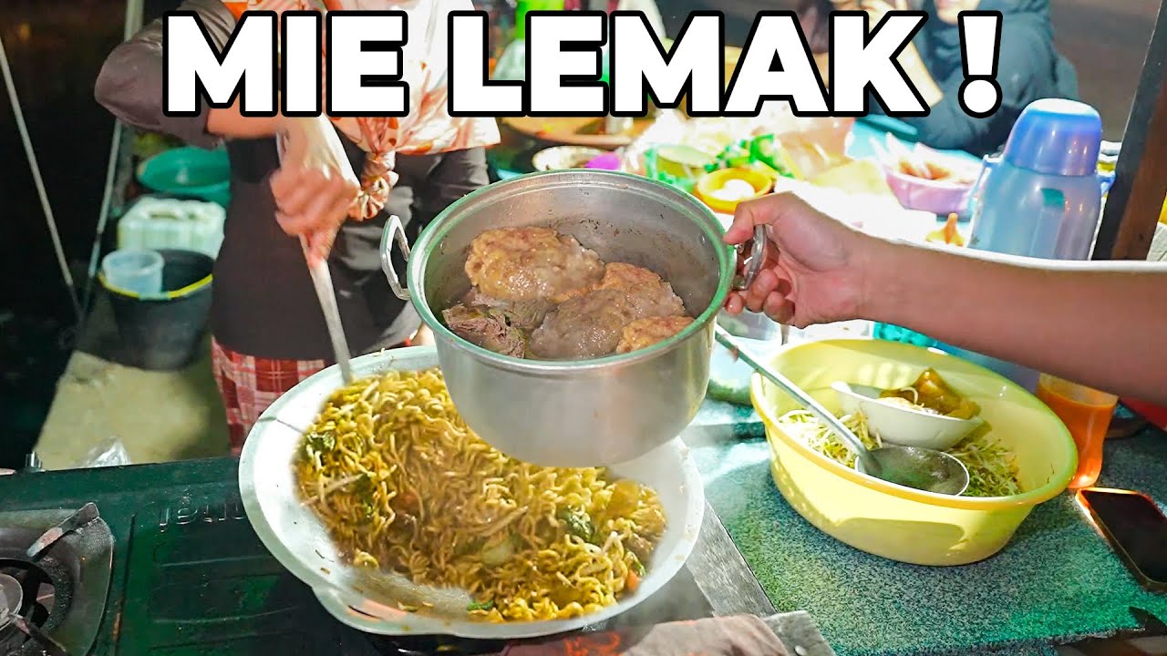 TANPA DI GORENG JADI MIE TENDAAN PALING ANTRI DI PINGGIR JALAN !