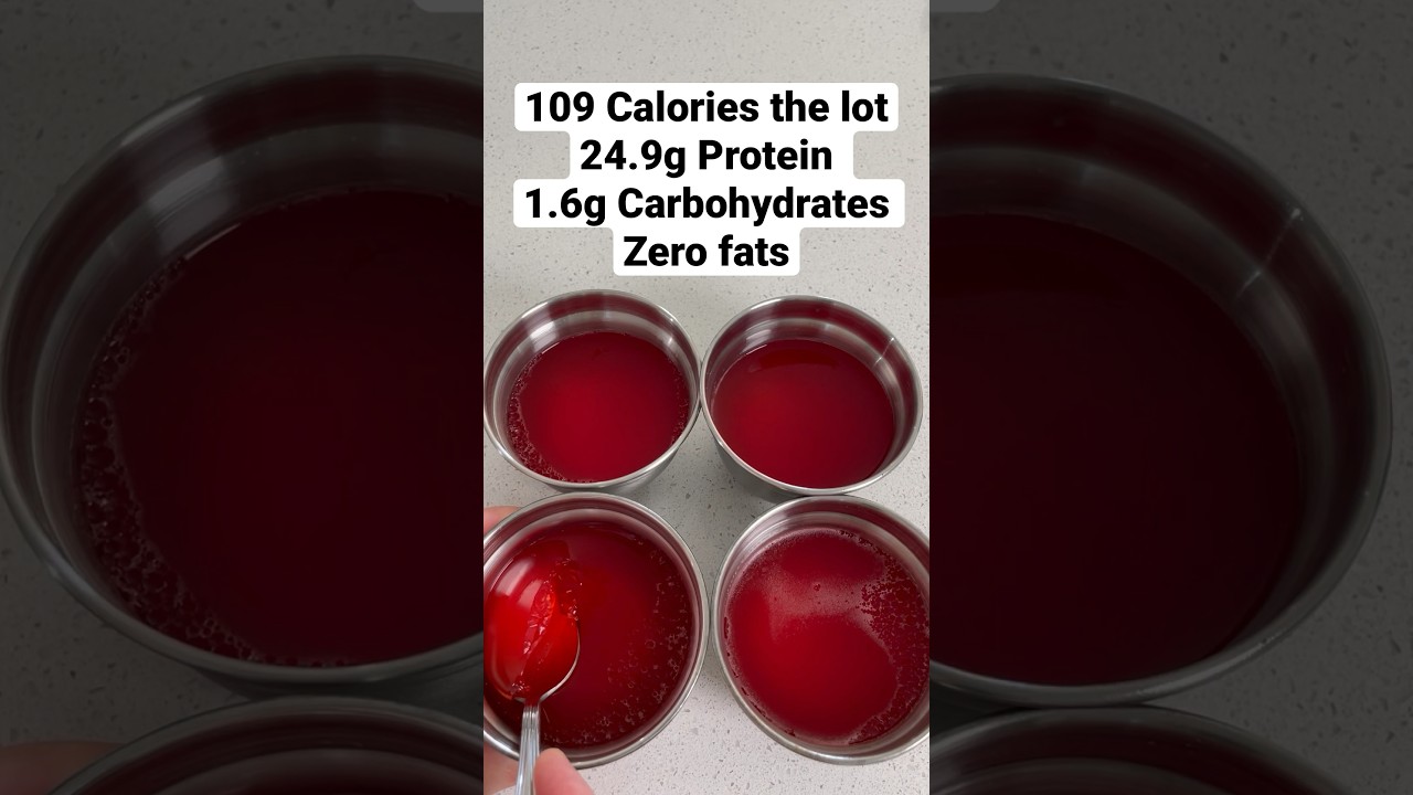 High Protein Low Carb Jelly to Help Weight Loss or Reach Macro Targets