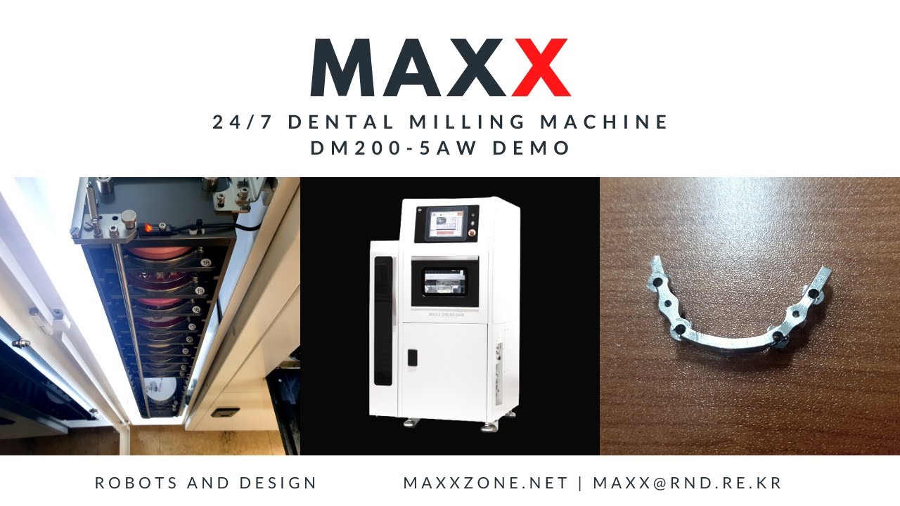 Dental Milling Machine: Implant Bar | DM200-5AW | Automatic Loader System (DEMO)