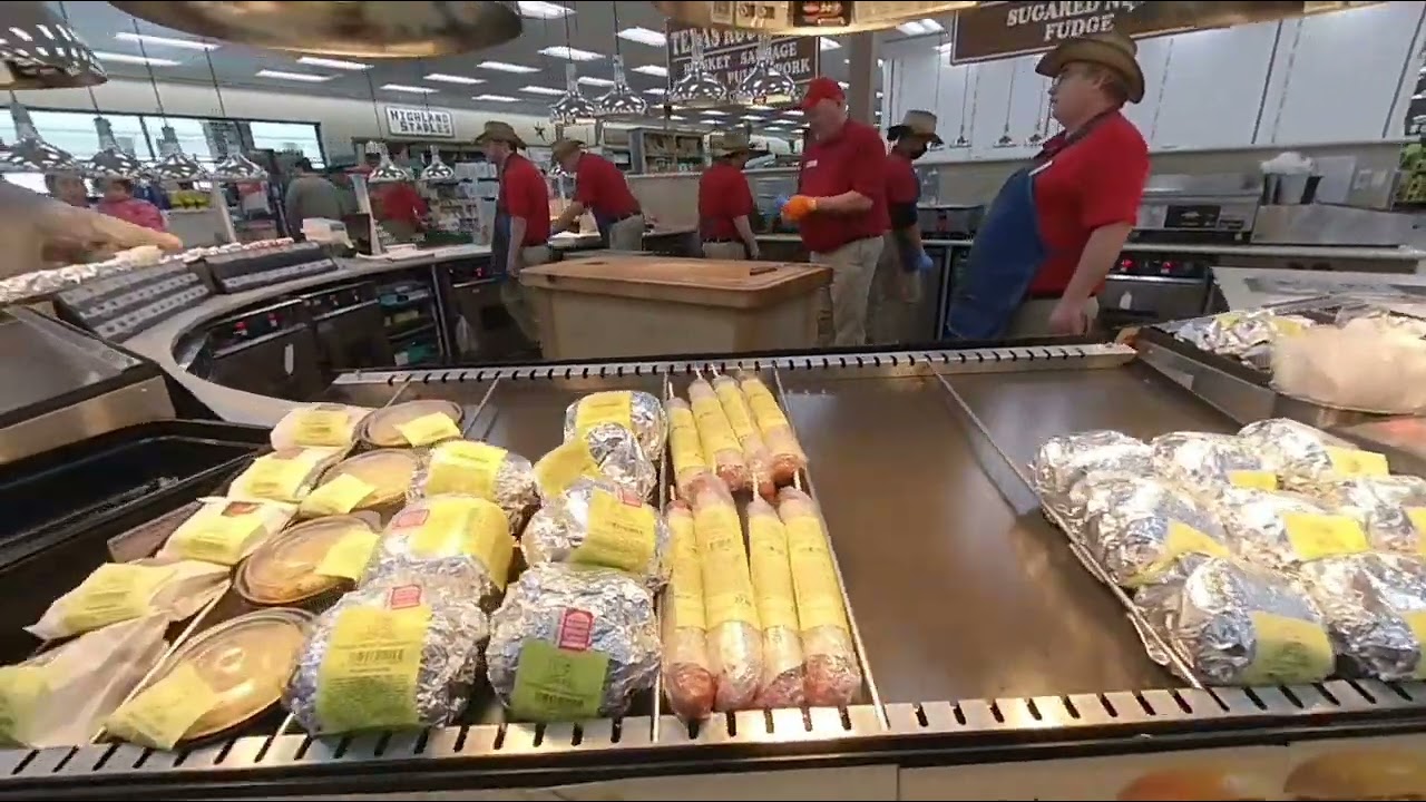 Buc-ees Kentucky food area VR 3D 180