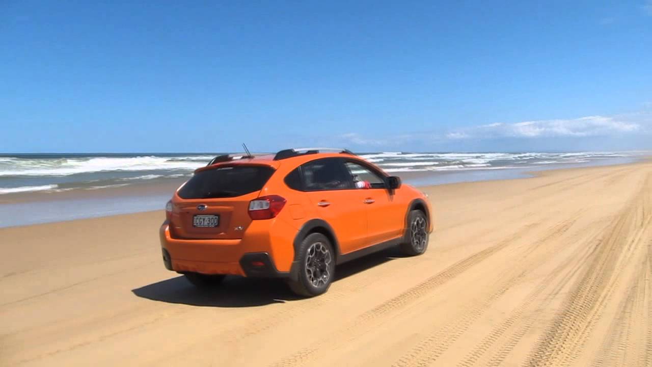VW Tiguan and Subaru XV - Stockton Beach