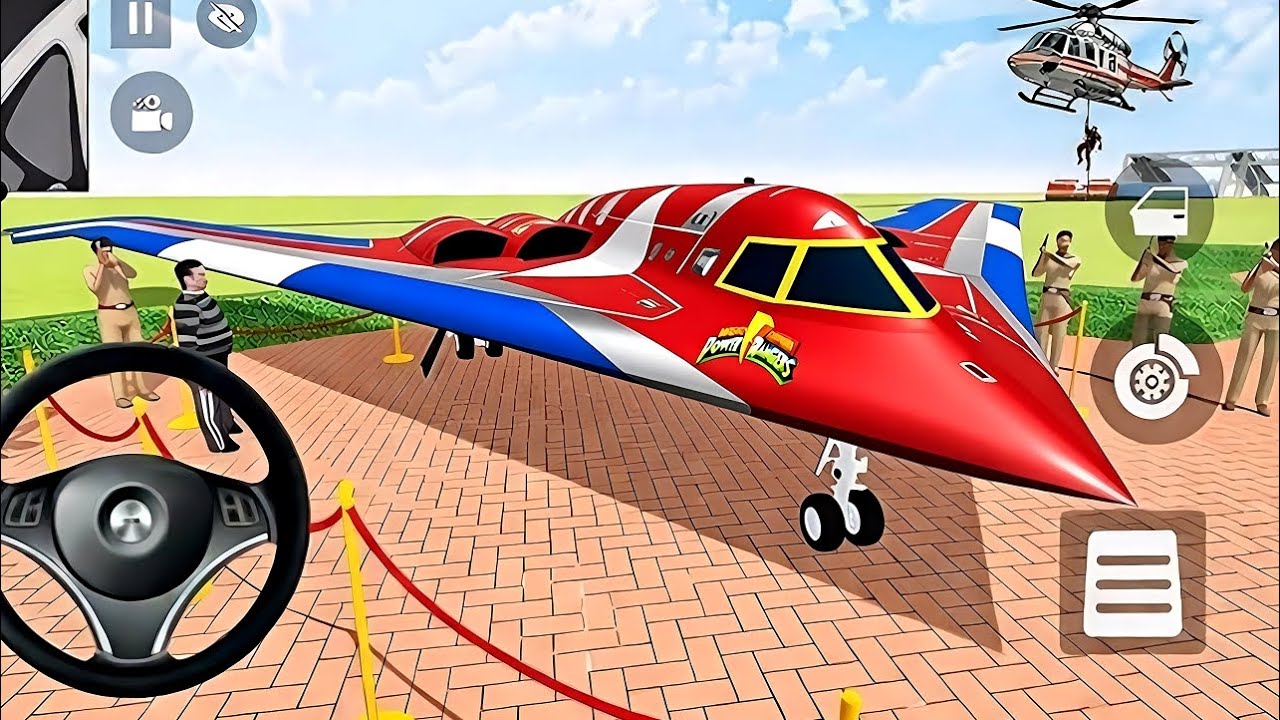 💥✨Indian Theft Aura Simulator| Bahubali drives Plane. #indiantheftaurasimulator #gamplay #viralgame 