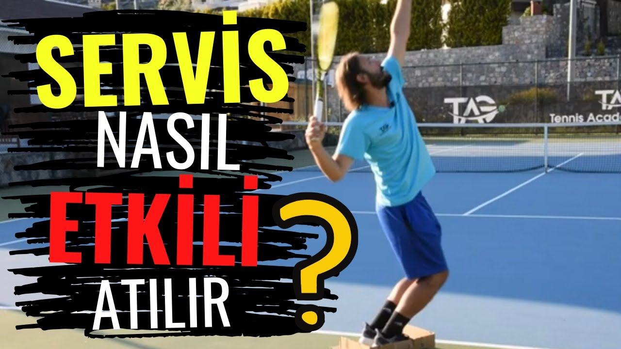 SERVİSTE GÜÇ HASSASİYET VE İSTİKRARIN 5 YOLU - TENNIS COACHING #30