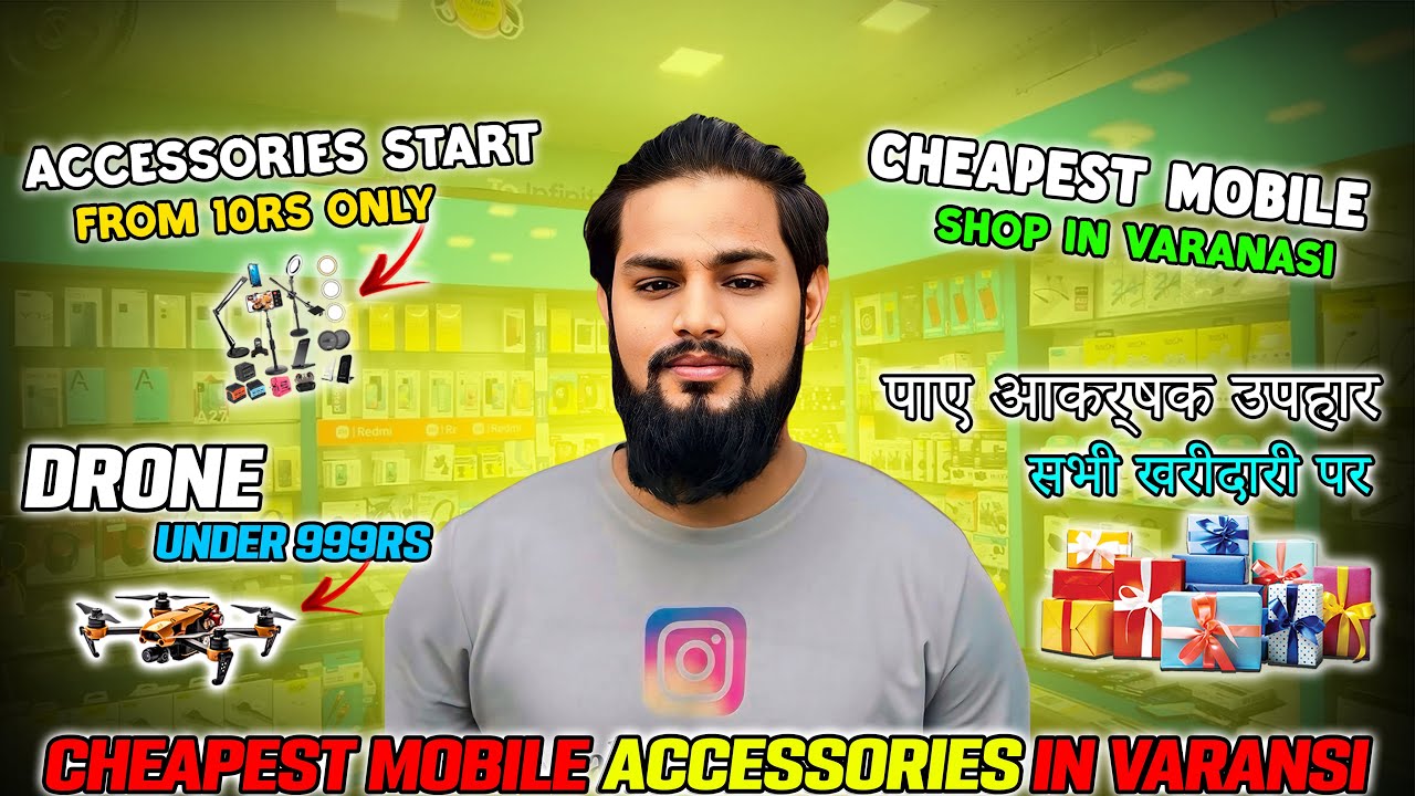 Cheapest Smart Watch & Mobile Accessories In Varanasi | Varanasi Market Vlog | Naman Vlog