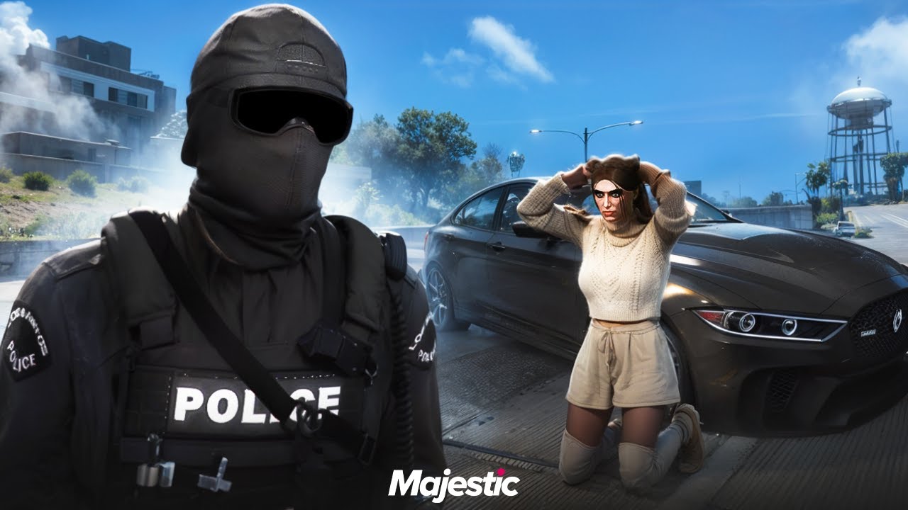 АГРЕССИВНАЯ МАДАМ ПОЛУЧИЛА ПО ЗАСЛУГАМ в ГТА 5 РП - GTA 5 RP MAJESTIC RP