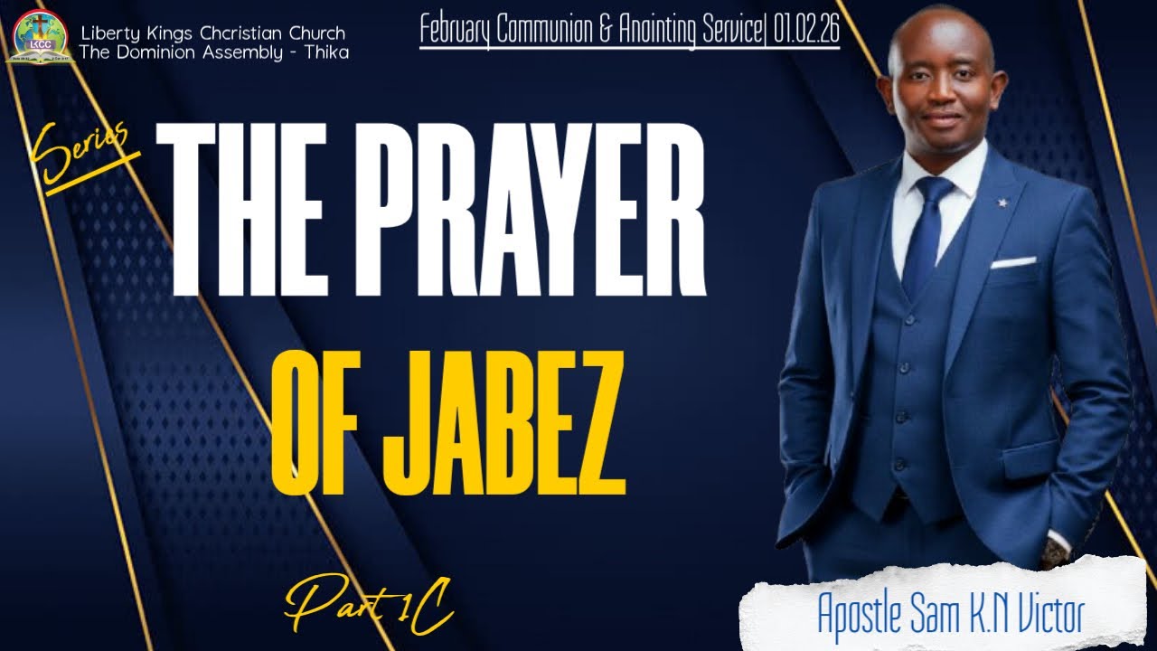 𝟎𝟏/𝟎𝟐/𝟐𝟔:𝐅𝐞𝐛𝐫𝐮𝐚𝐫𝐲 𝐂𝐨𝐦𝐦𝐮𝐧𝐢𝐨𝐧 & 𝐀𝐧𝐨𝐢𝐧𝐭𝐢𝐧𝐠 𝐒𝐞𝐫𝐯𝐢𝐜𝐞 |𝐀𝐩𝐬𝐭. 𝐒𝐚𝐦 𝐊.𝐍.𝐕𝐢𝐜𝐭𝐨𝐫| 𝐓𝐇𝐄 𝐏𝐑𝐀𝐘𝐄𝐑 𝐎𝐅 𝐉𝐀𝐁𝐄𝐙 - 𝐏𝐚𝐫𝐭 𝟏𝐂