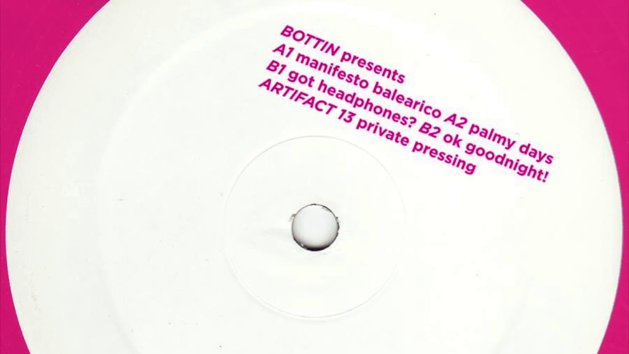 Bottin - Palmy Days (Artifact 13)