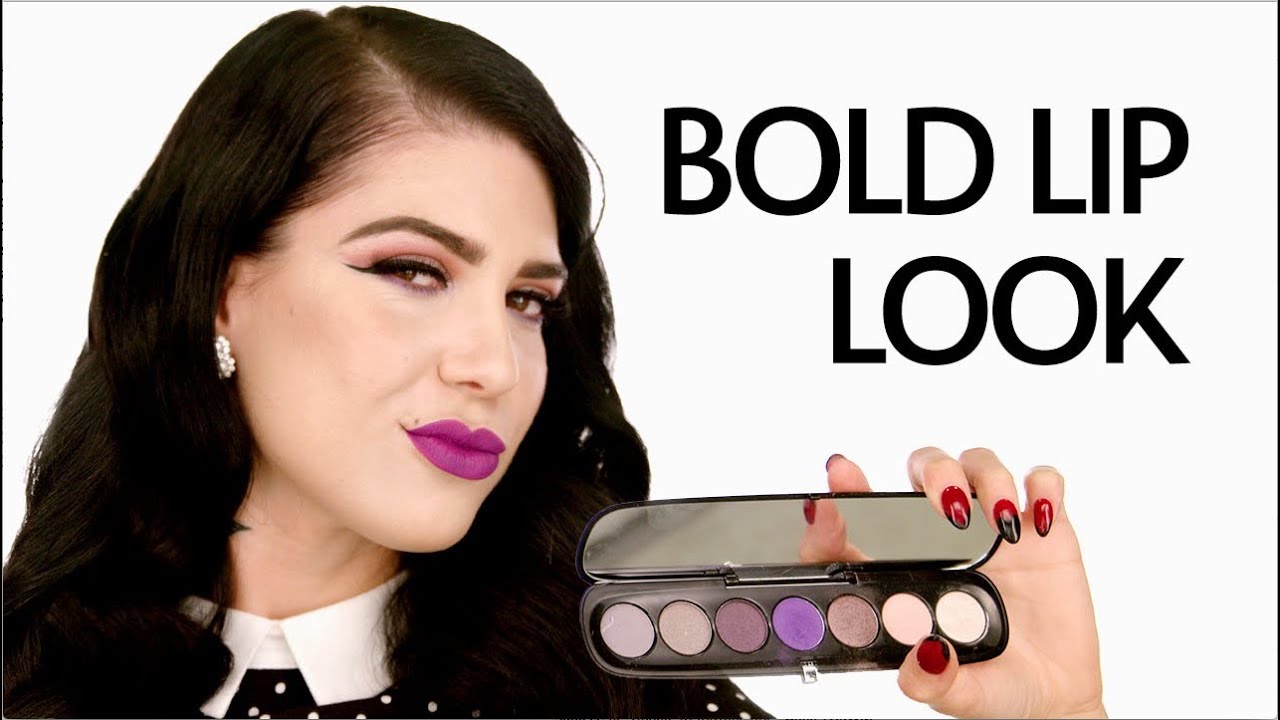 Get Ready With Me: Bold Purple Lip Look | Sephora