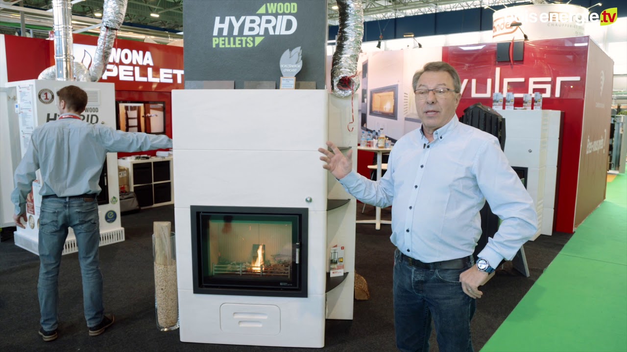 Iwona Pellets BOIS ENERGIE EXPO 2018 d'Argent po&ecirc;le hybride