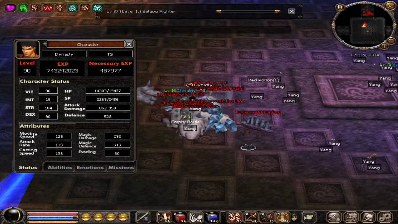 Metin2 UK TS getting 91lvl in grotto of exile