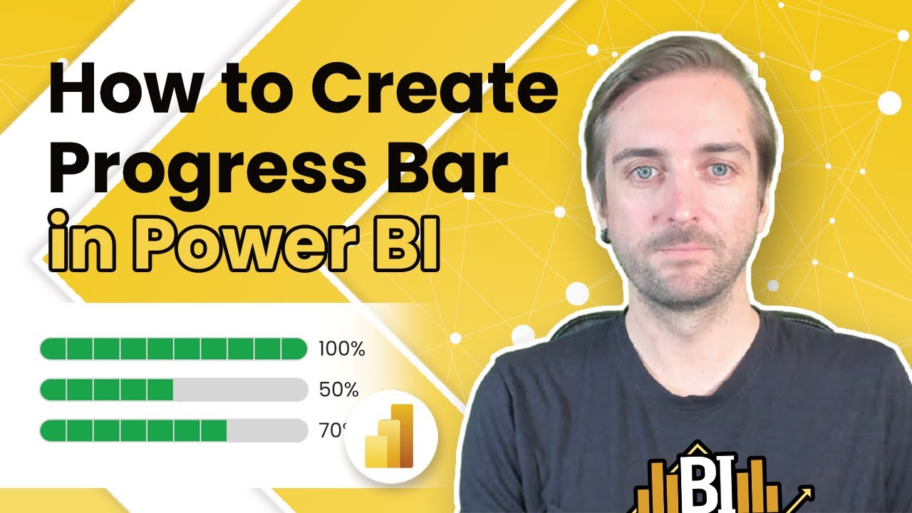 Creating a custom progress bar 🟥🟥🟩 in Power BI with the HTML VizCreator custom visual