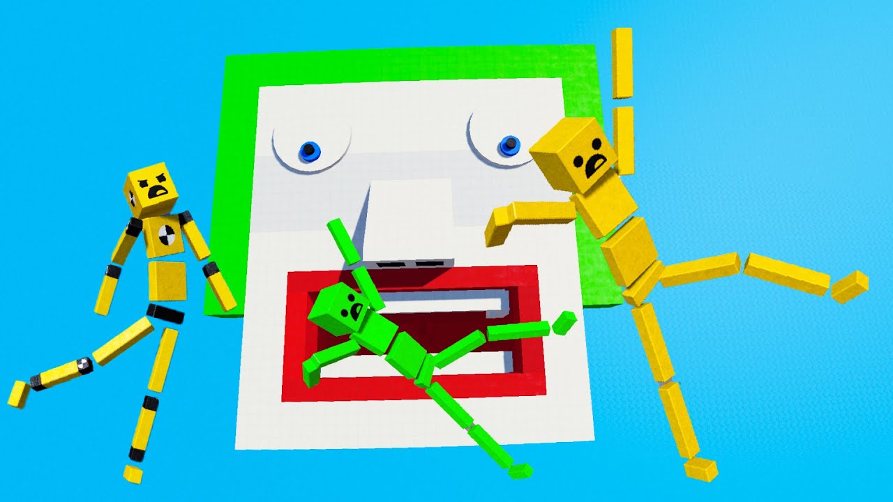 Sandbox Test, Crazy Dolls / Fun with Ragdolls #412