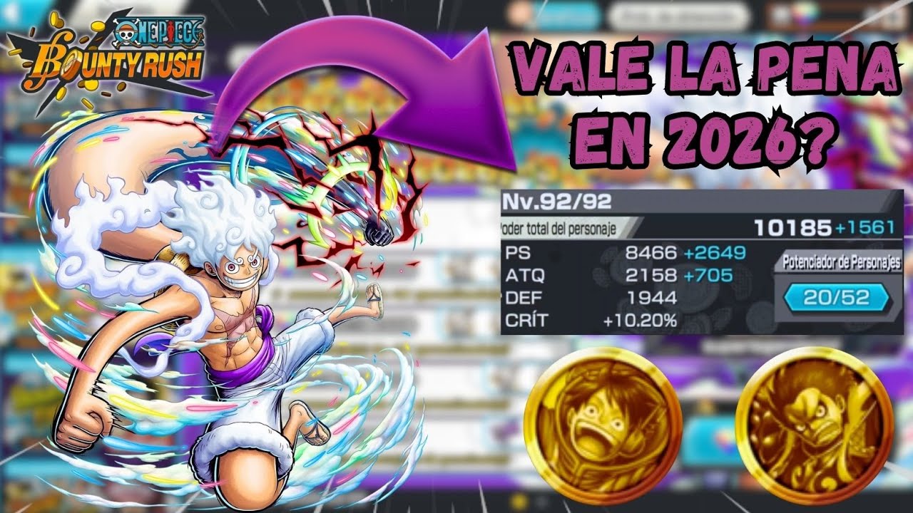 Luffy G5 V2 PERO!!! ¿En 2026? Es Bueno En... | One Piece Bounty Rush
