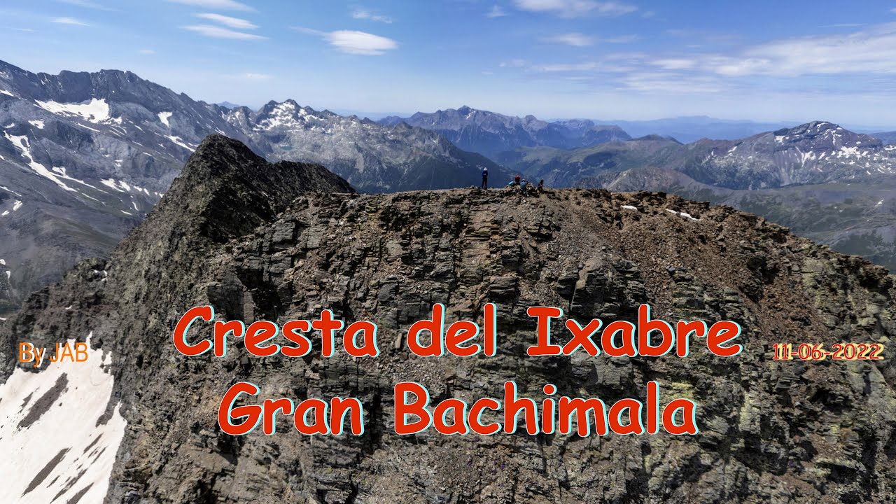 Ascensión al Gran Bachimala por la cresta aérea del Ixabre | Pirineos